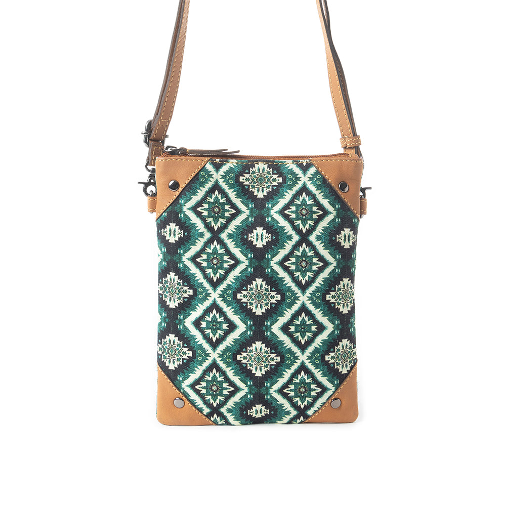 Grand Mesa Memories Crossbody Bag In Green - Myra USA