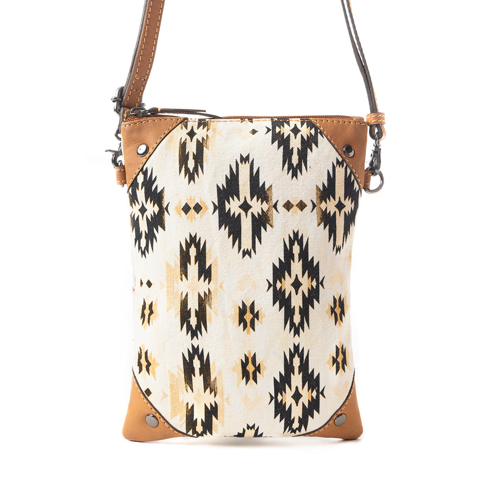 Grand Mesa Memories Crossbody Bag In Off White - Myra USA