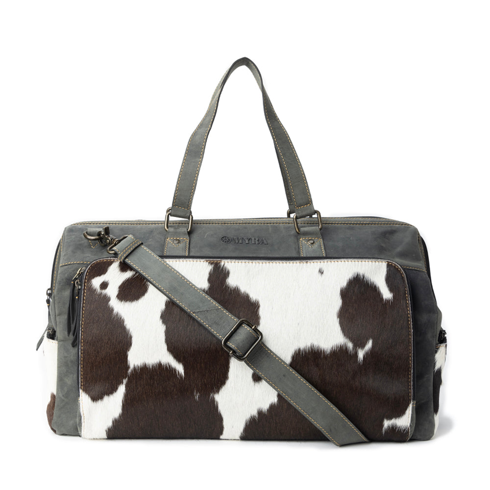 Antelope Mesa Trail Duffel In Black and White - Myra USA