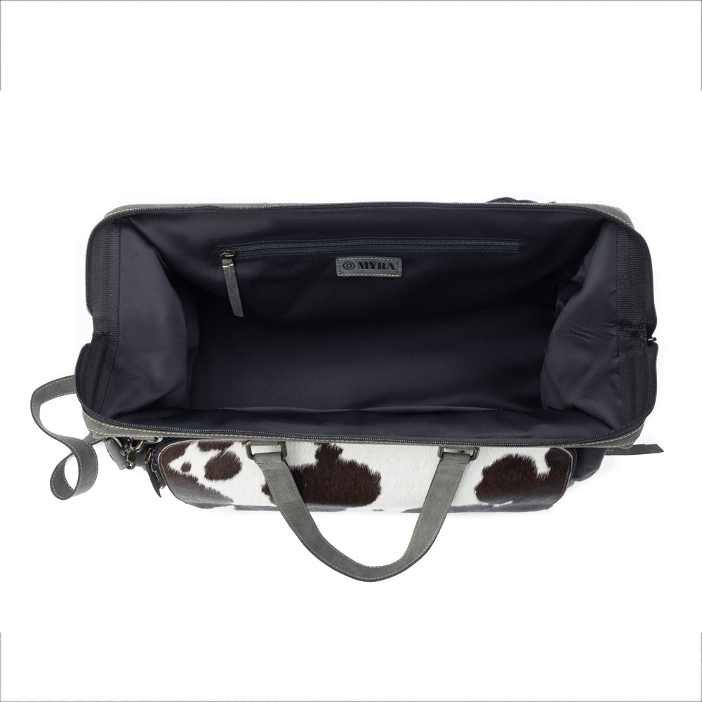 Antelope Mesa Trail Duffel In Black and White - Myra USA