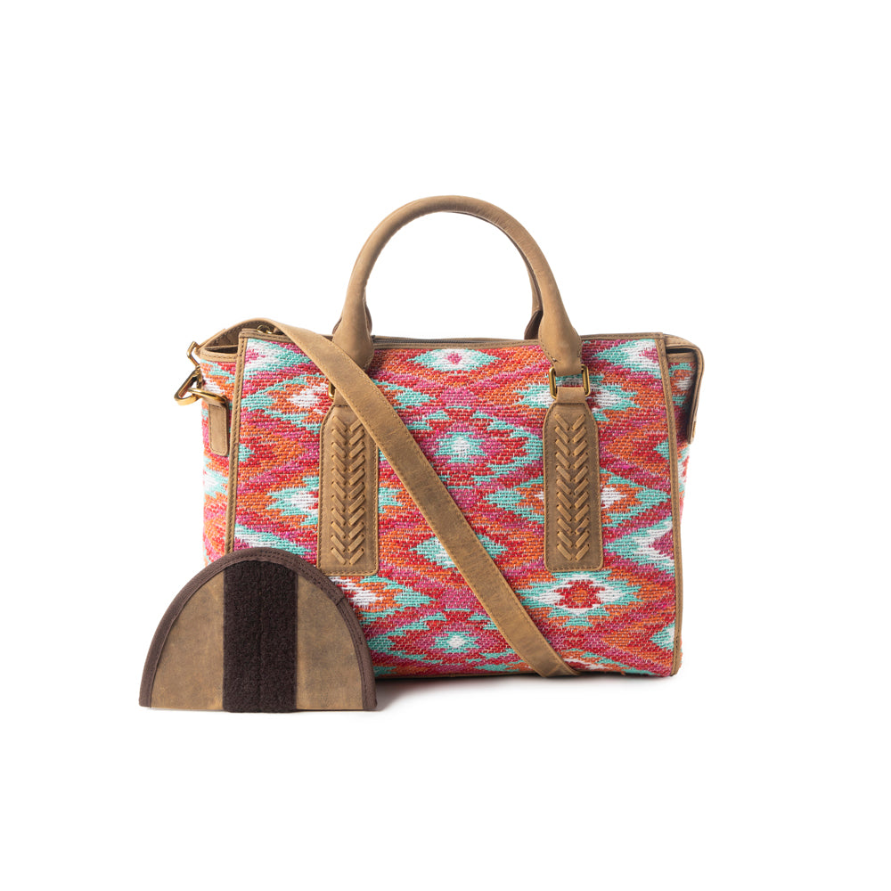 Amber Mesa Concealed Carry Handbag In Red - Myra USA