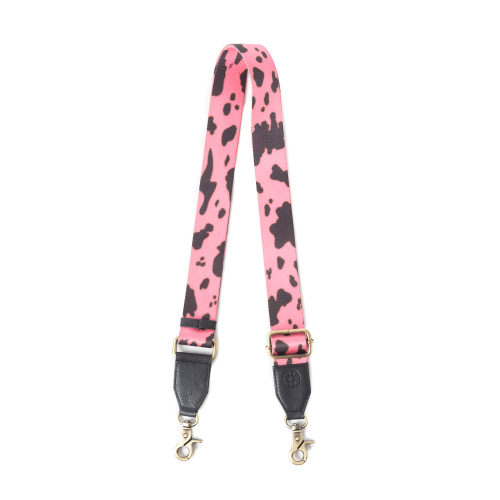 Prairie Sage Spotted Accessory Strap In Pink - Myra USA