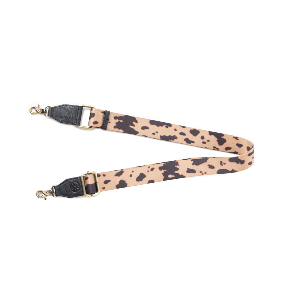 Prairie Sage Spotted Accessory Strap In Brown - Myra USA