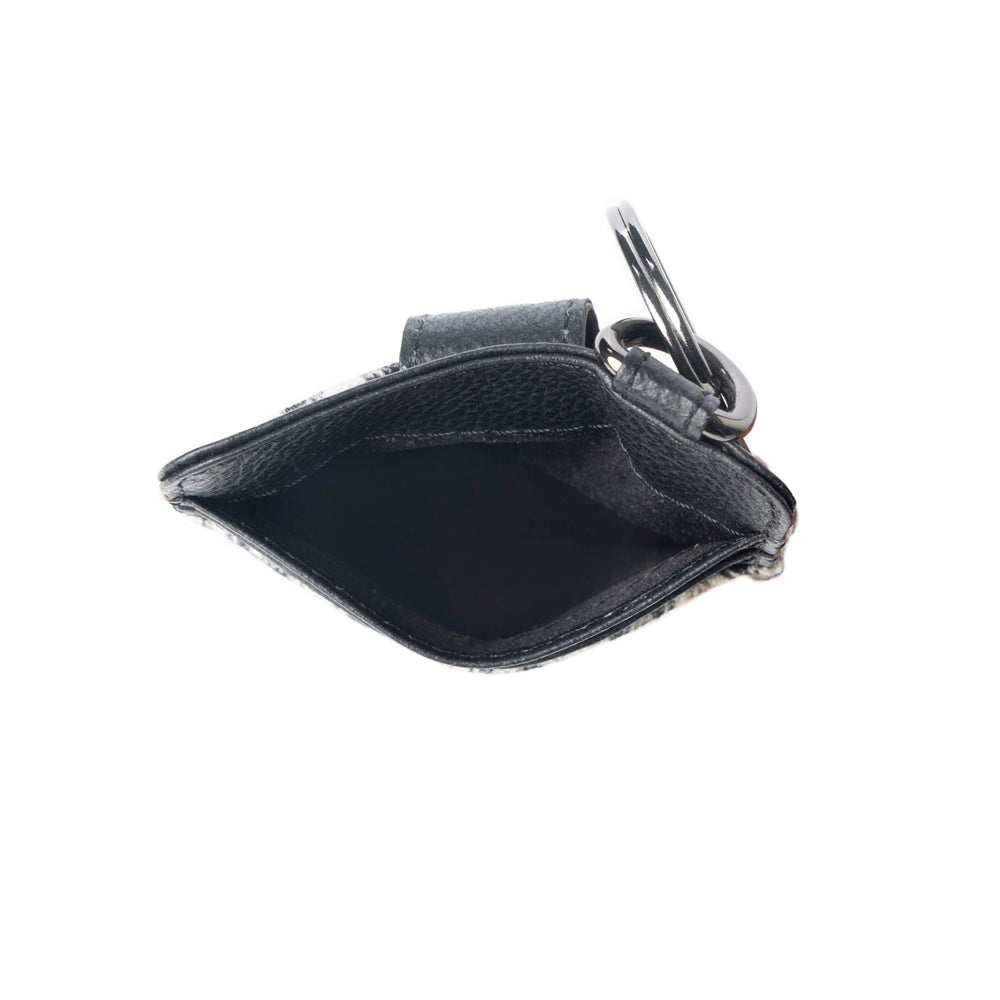 Taralongo Vista Credit Card Holder In Black and White - Myra USA