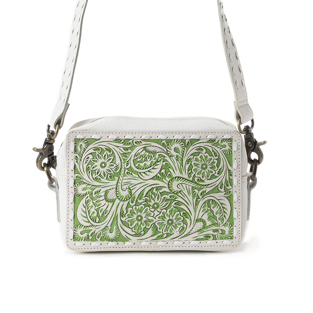 Barstow Trail Shoulder Bag In Light Green - Myra USA