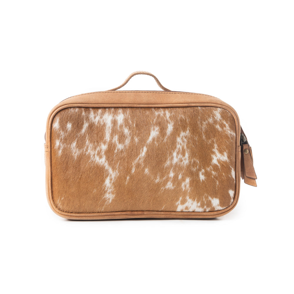 Martha High Trail Toiletries Bag In Brown - Myra USA
