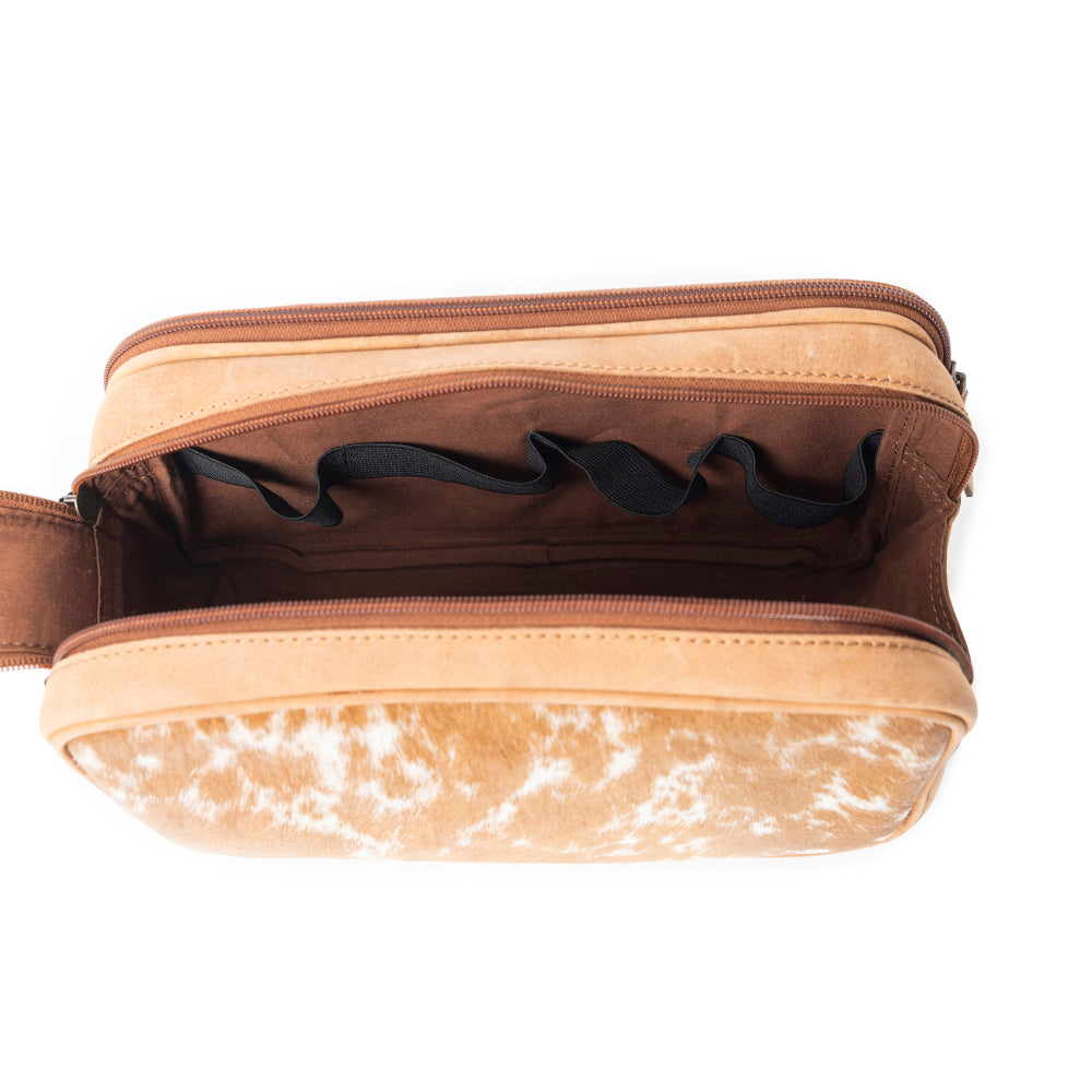 Martha High Trail Toiletries Bag In Brown - Myra USA