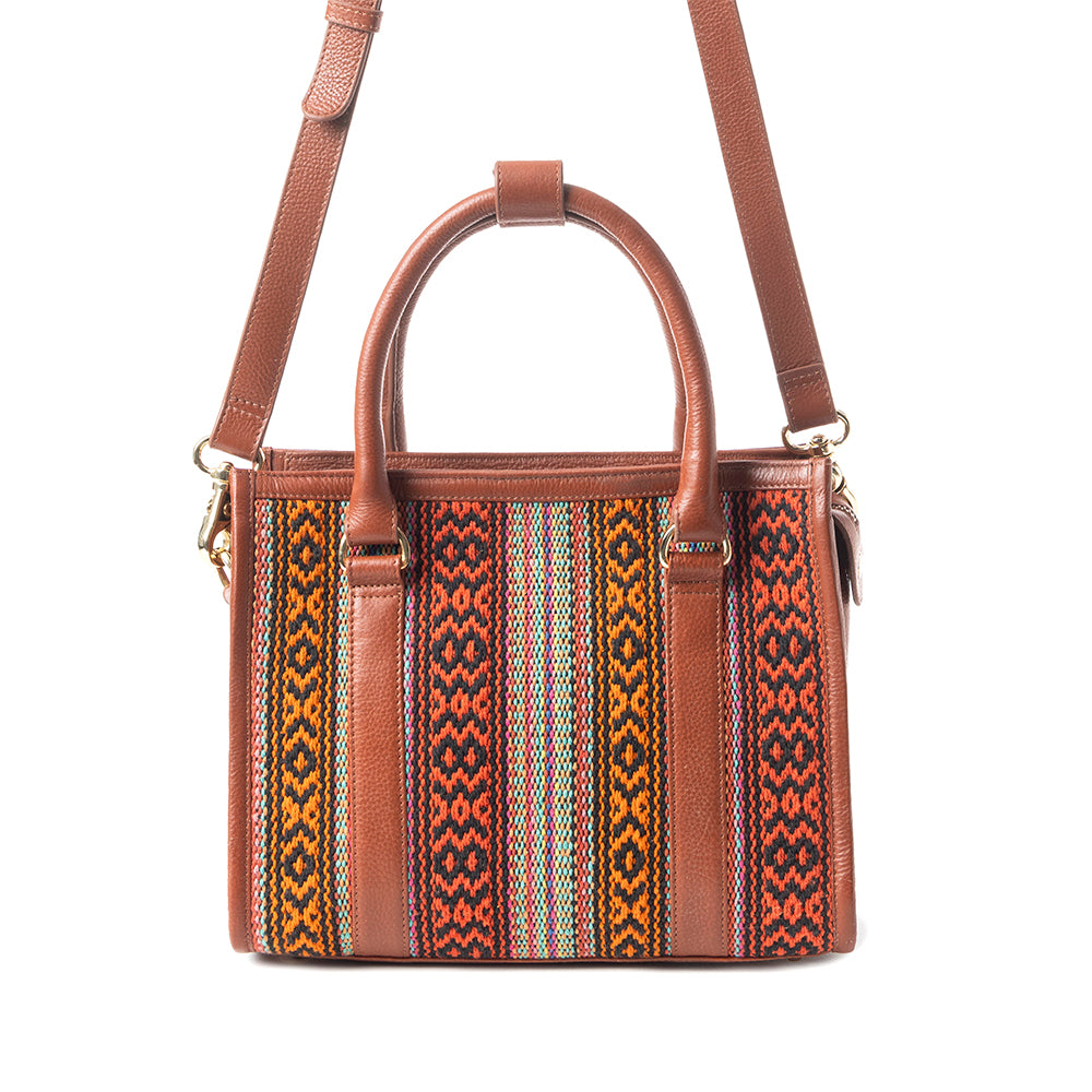 Nuevas Vistas Crossbody Bag In Brown - Myra USA