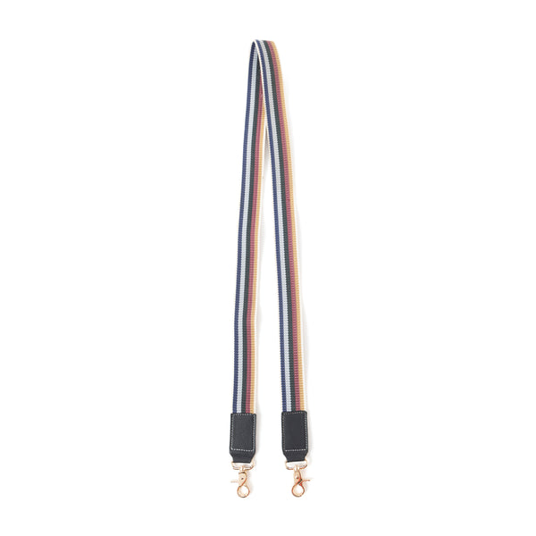 Millingston Canvas Accessory Strap In Blue and Red - Myra USA