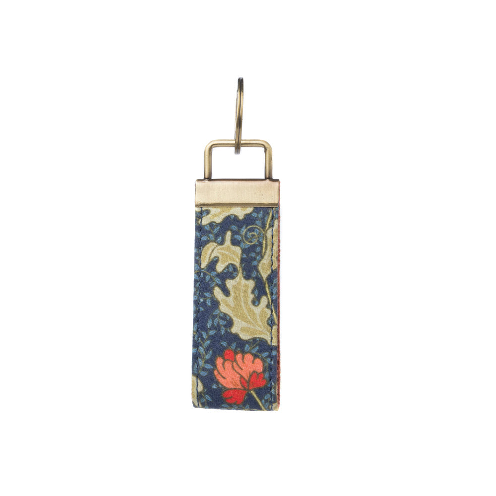 Penny's Posies Key Fob 4" In Leaf Green - Myra USA