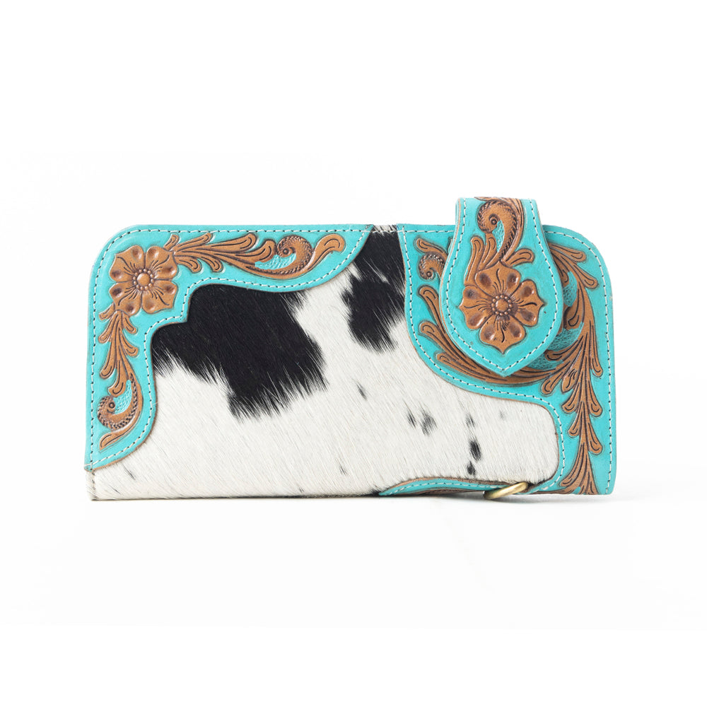 Morning Prairie Bloom Wallet In Multicolor - Myra USA