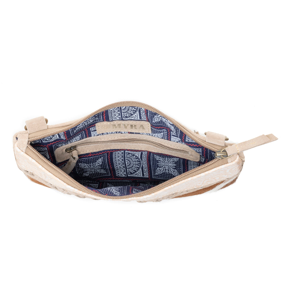 Mesa Rebel Hairon Bag in Spotted Tan - Myra USA