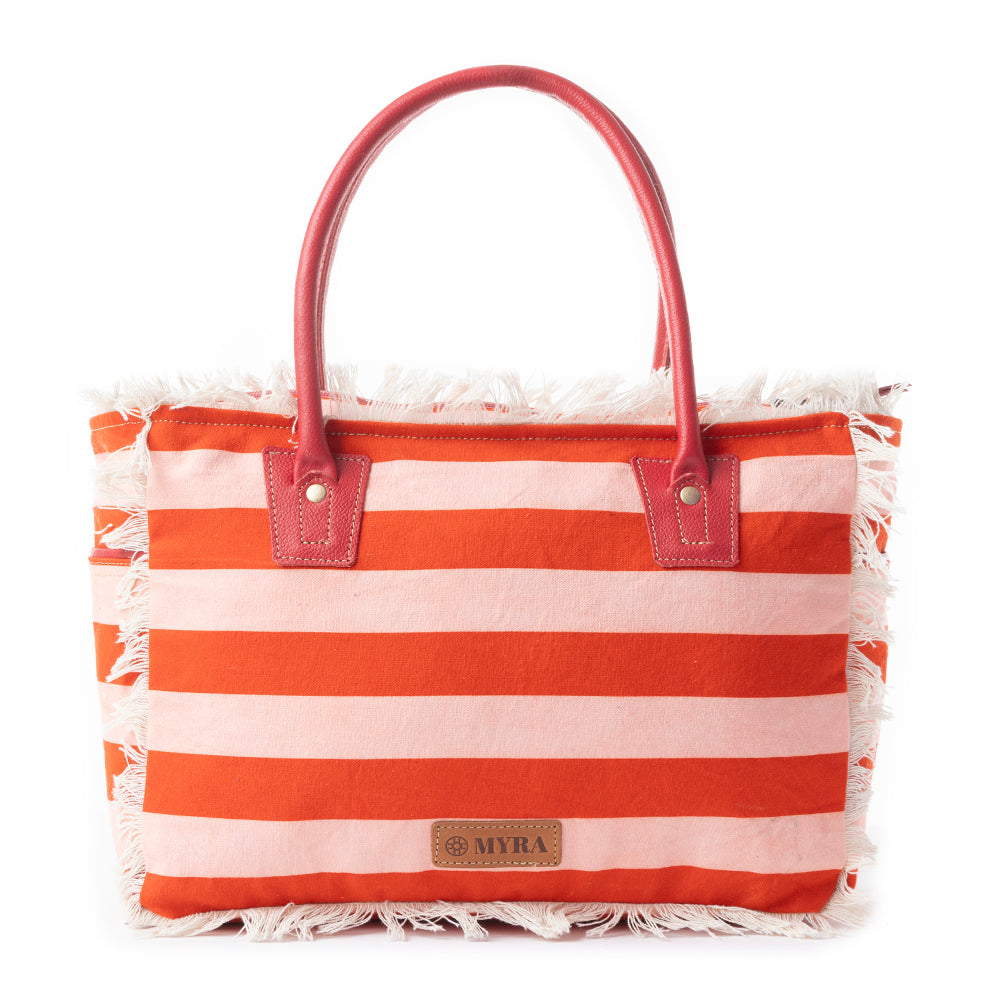 Saint Tropez Tote Bag In Red