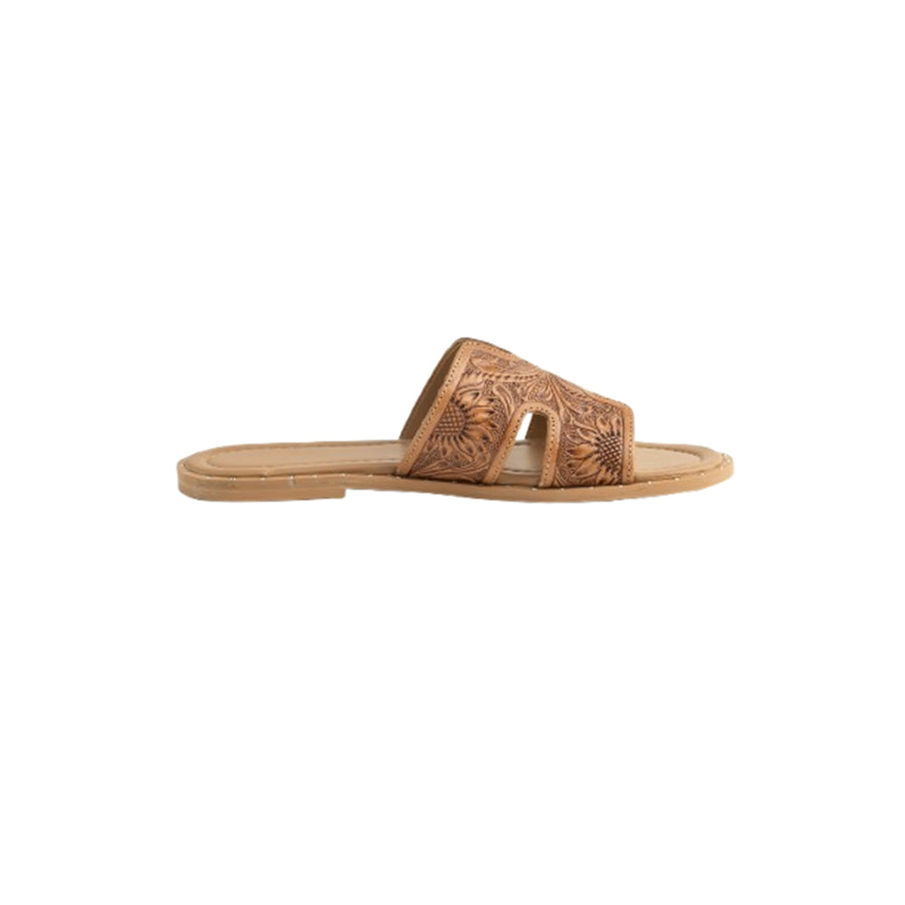 Carmina Anne Sandals In Brown - Myra USA