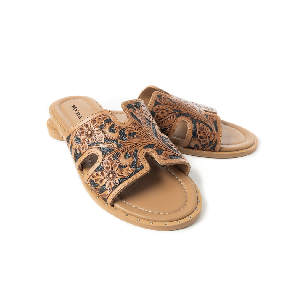 Carmina Anne Sandals In Black - Myra USA