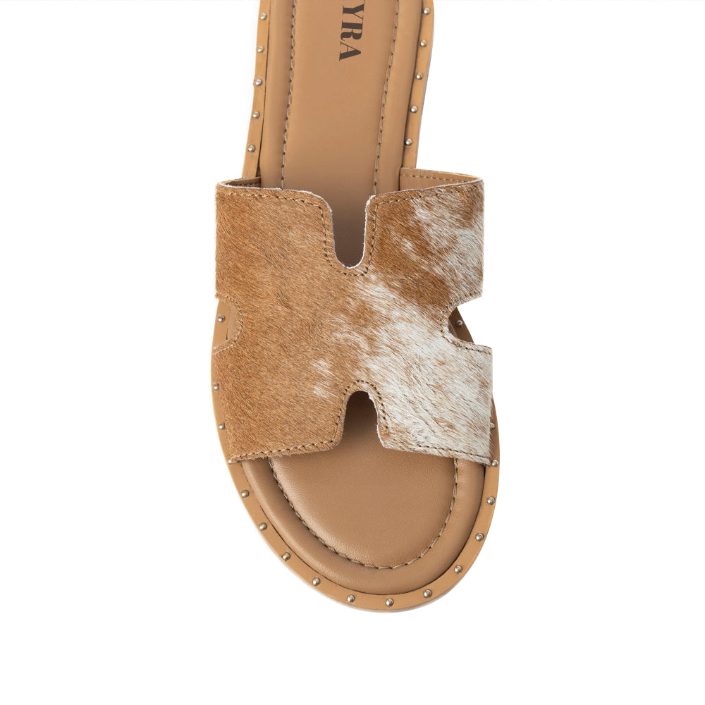 Daleena Anne Sandals In Brown - Myra USA