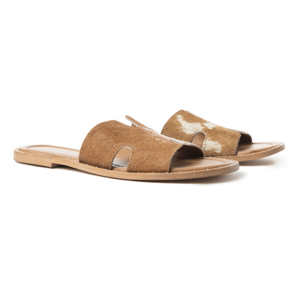 Daleena Anne Sandals In Brown - Myra USA