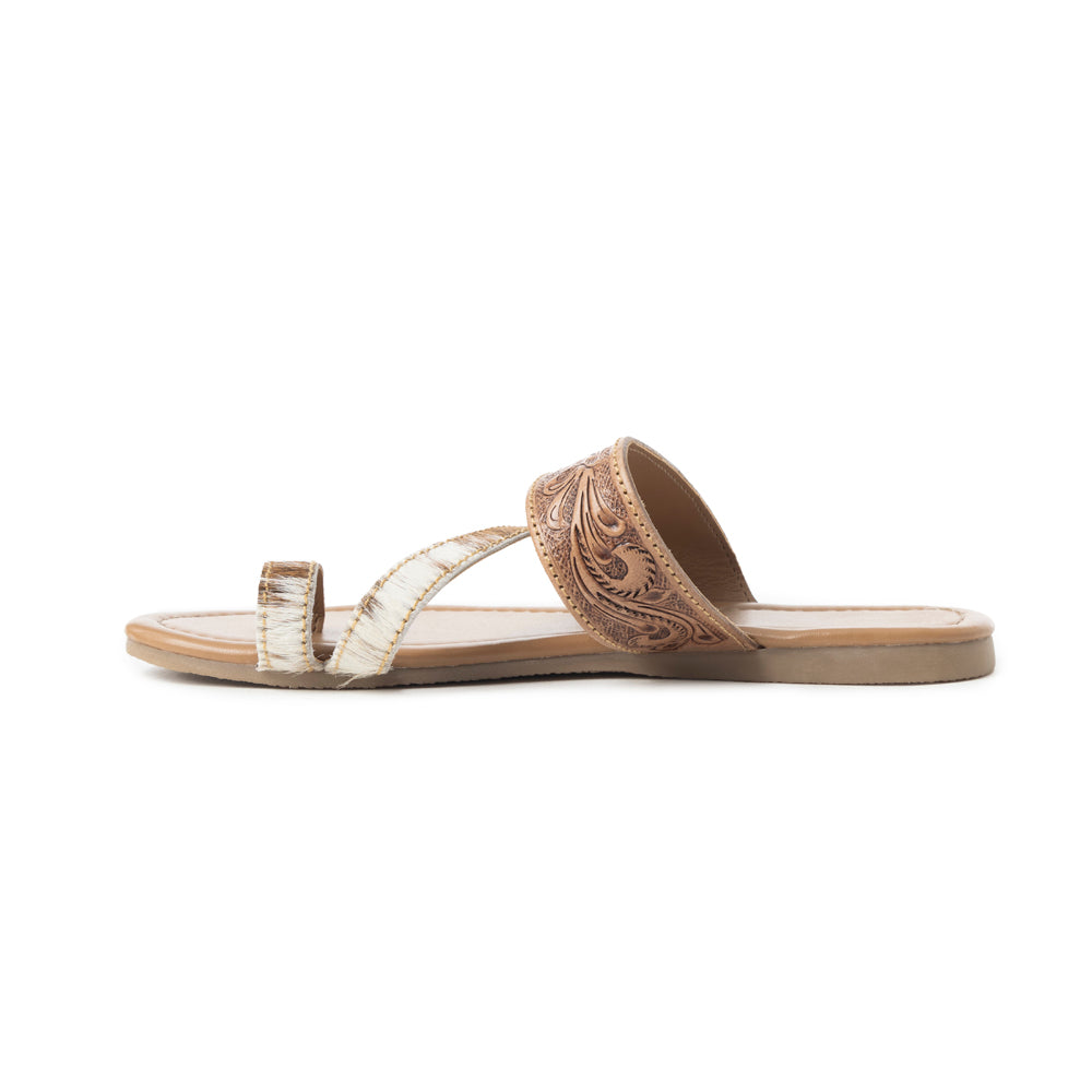 LaDonna Trail Sandal In Beige - Myra USA