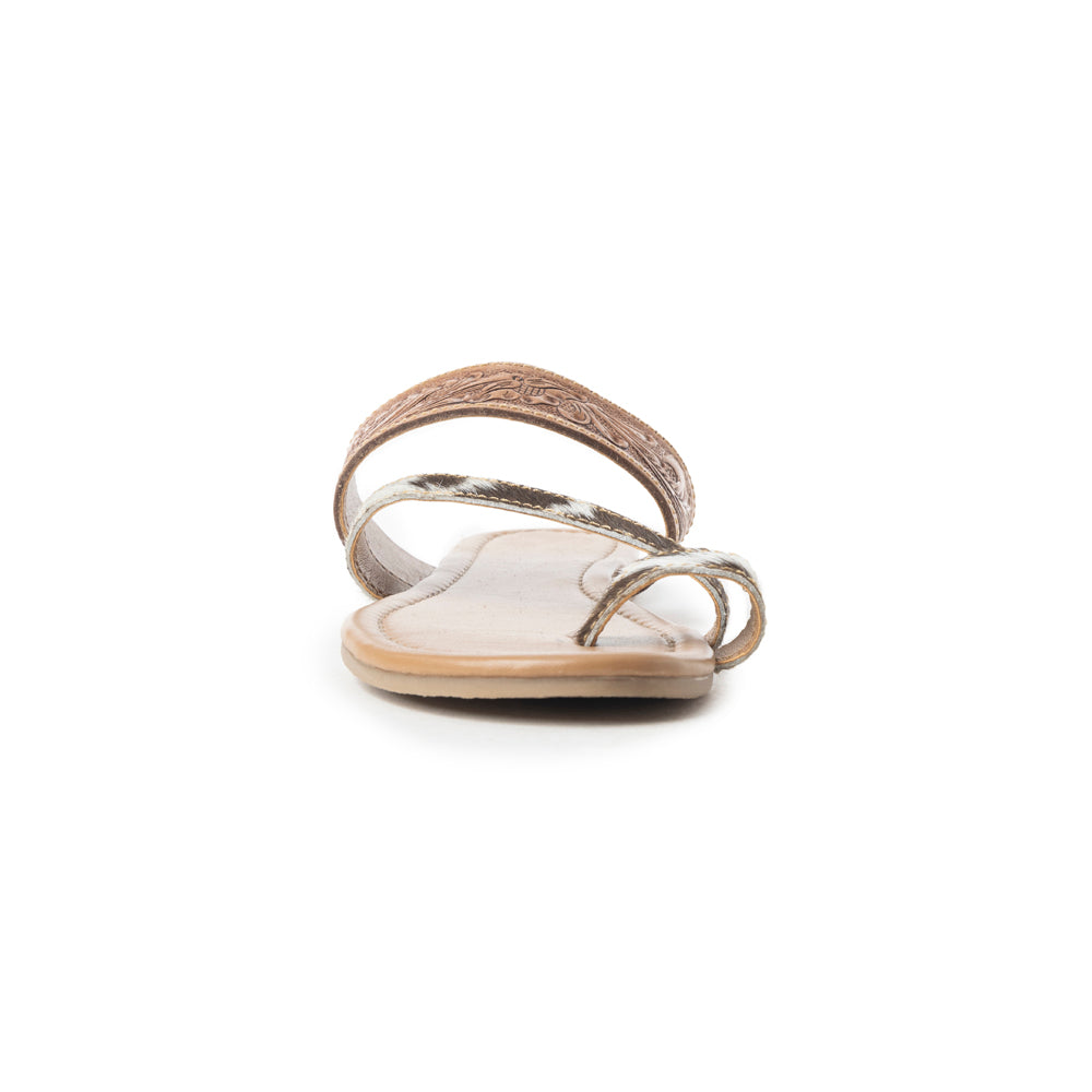 LaDonna Trail Sandal In Dark Brown - Myra USA