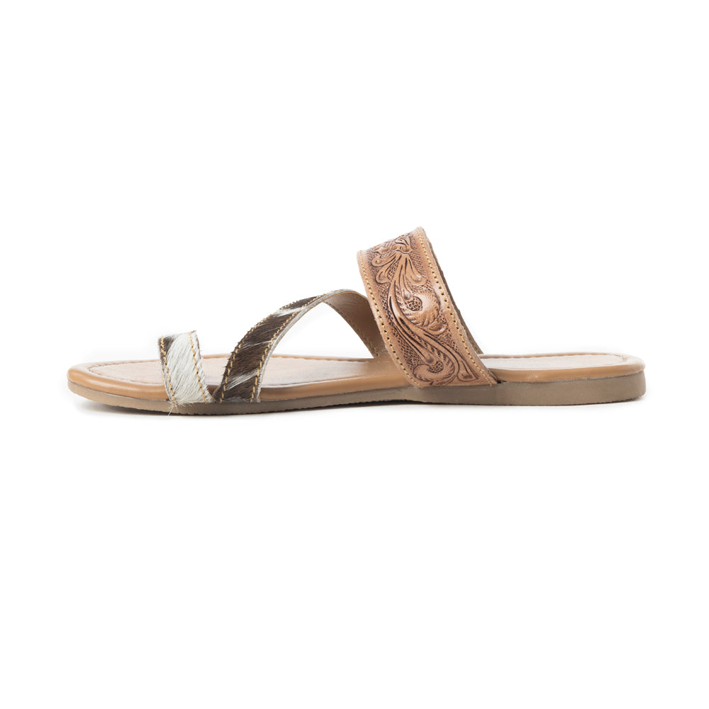 LaDonna Trail Sandal In Dark Brown - Myra USA