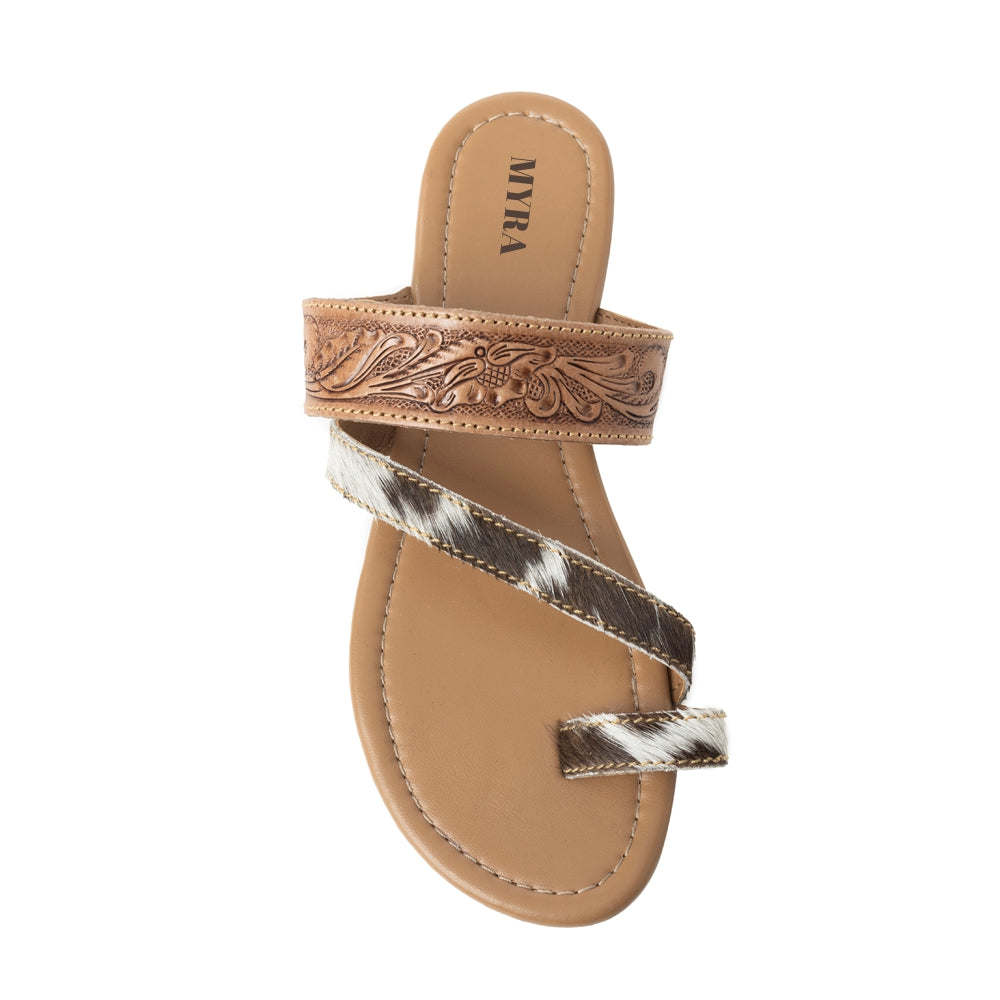 LaDonna Trail Sandal In Dark Brown - Myra USA