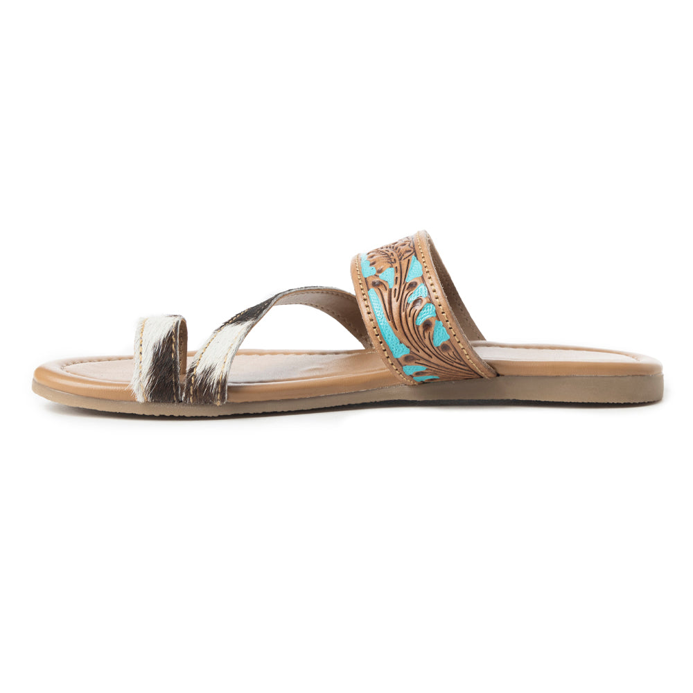 LaDonna Trail Sandal In Turquoise - Myra USA