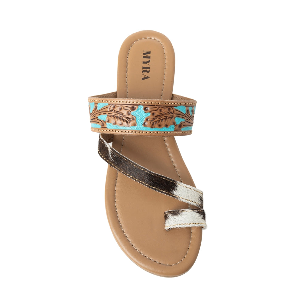 LaDonna Trail Sandal In Turquoise - Myra USA