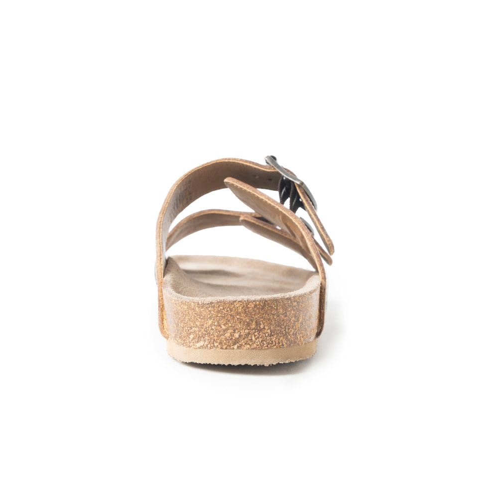 Falling Feather Sandals In Green and Brown - Myra USA