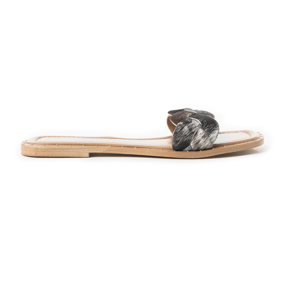Pearline Sandals In Black And White - Myra USA