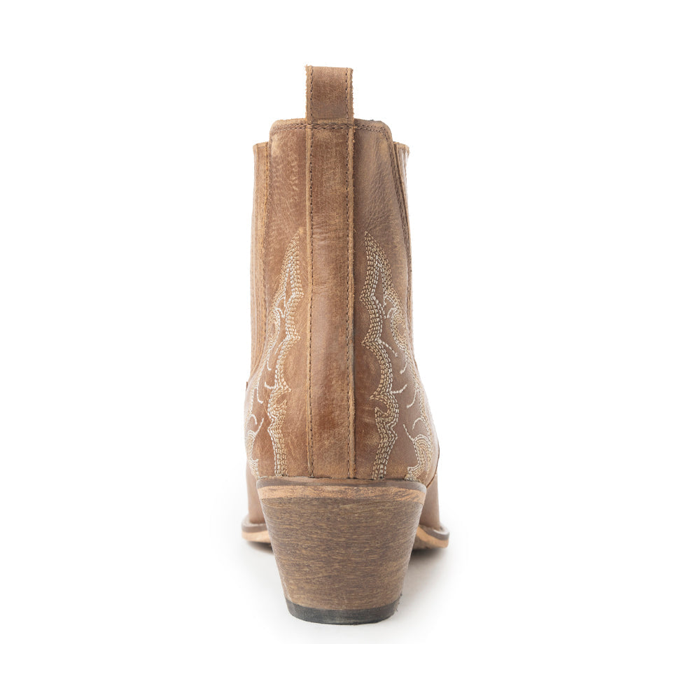 Dearling Ranch Booties In Brown - Myra USA