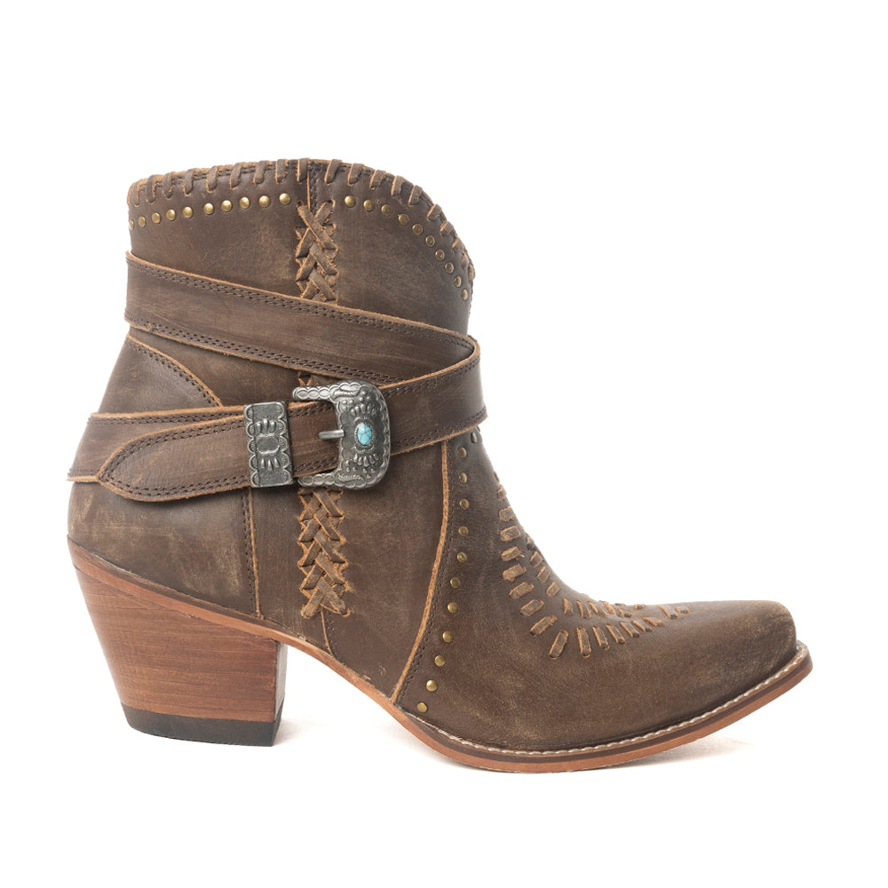 Haley's High Peak Booties - Myra USA