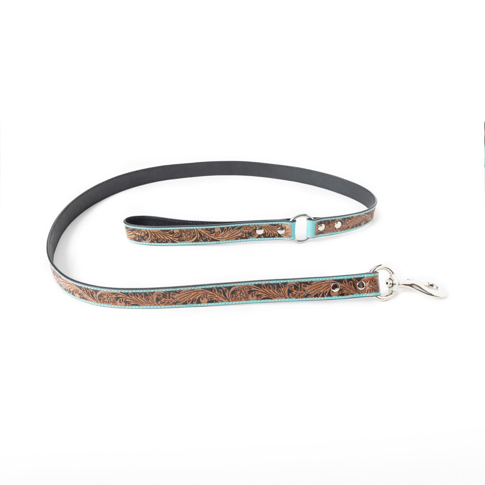 Luna Beam Dog Leash In Turquoise - Myra USA