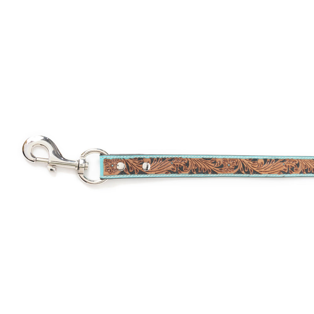 Luna Beam Dog Leash In Turquoise - Myra USA