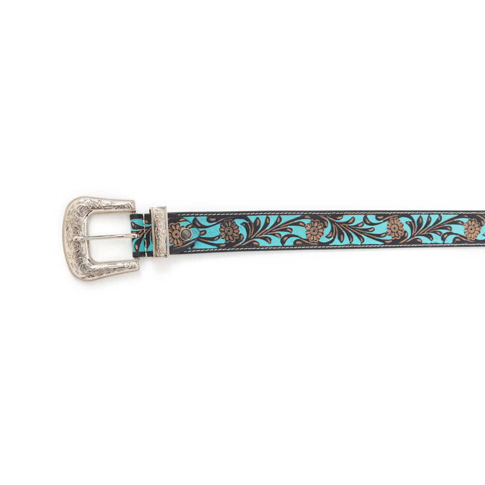 Swinging Door Kid's Belt In Blue - Myra USA