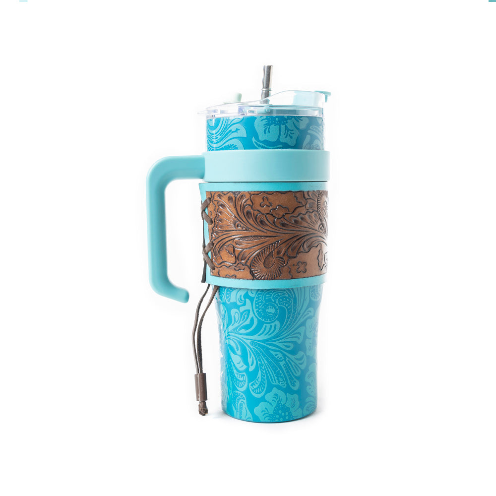 Wide Wyoming Tumbler In Blue - Myra USA