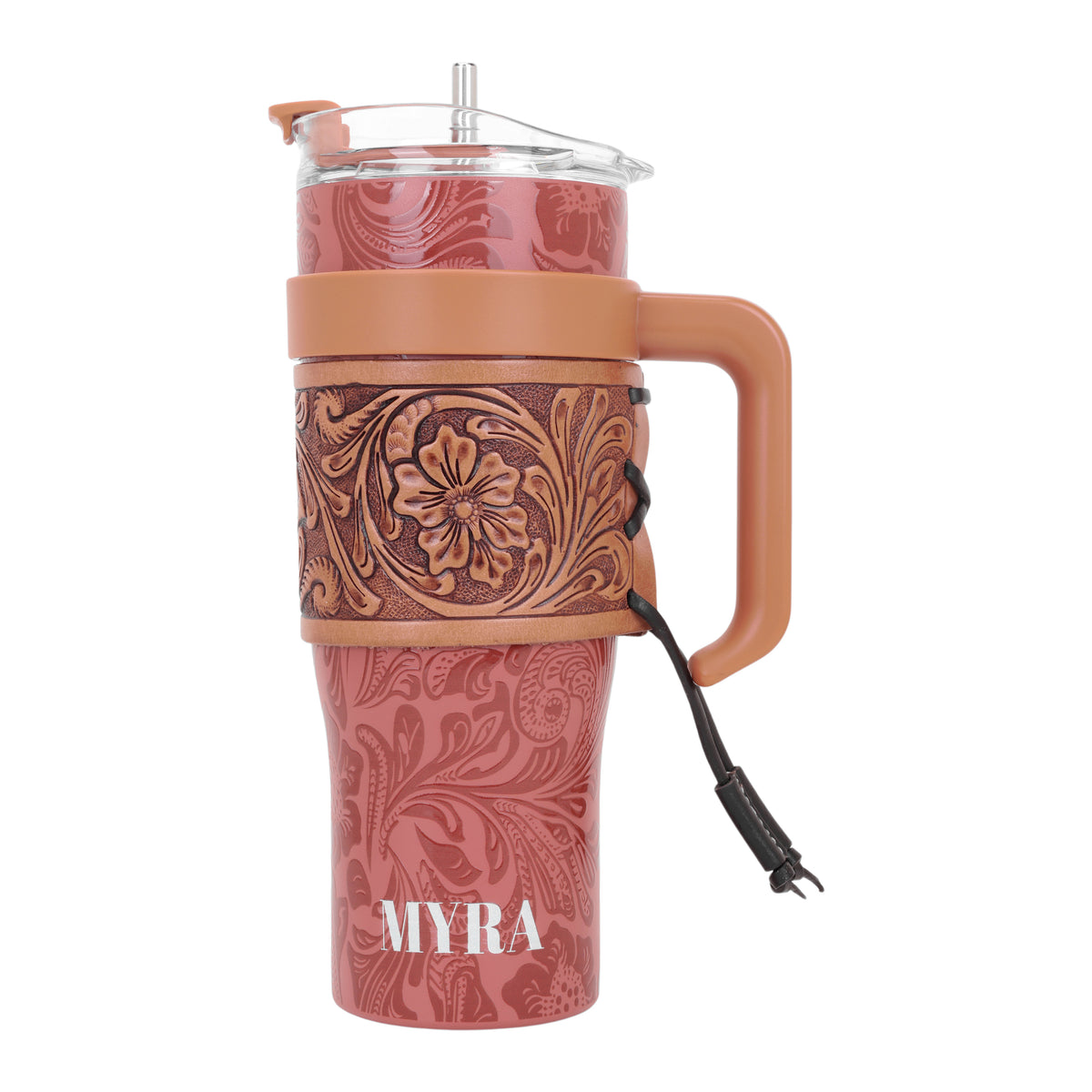Wide Wyoming Tumbler In Brown - Myra USA