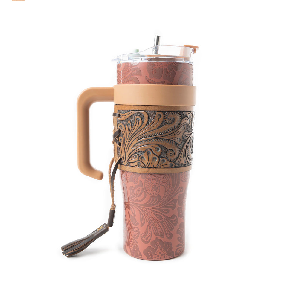 Wide Wyoming Tumbler In Brown - Myra USA