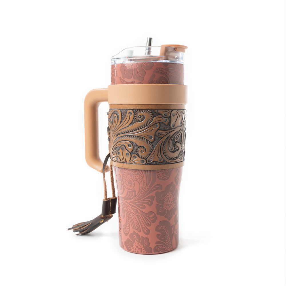 Wide Wyoming Tumbler In Brown - Myra USA