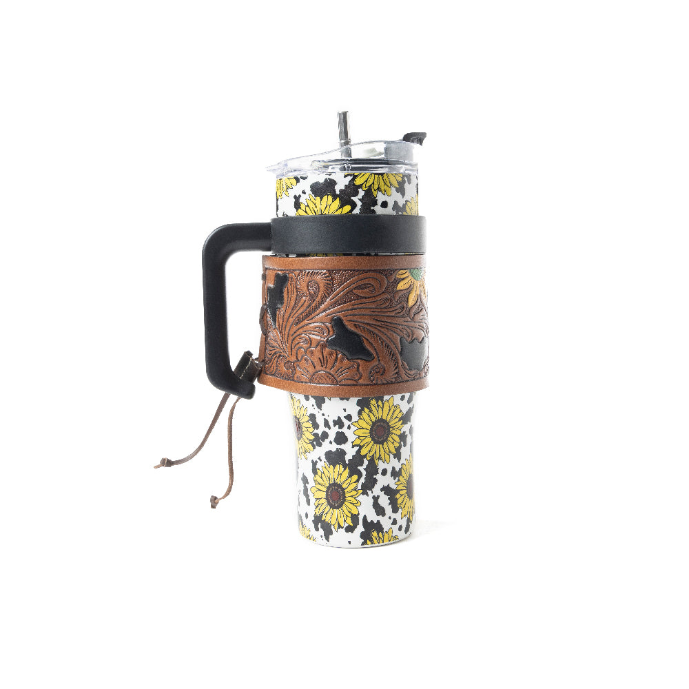 Wide Wyoming Tumbler In Yellow - Myra USA