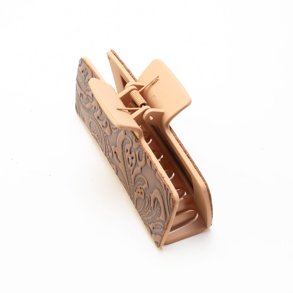 High Vista Hair Comb Clip In Light Brown - Myra USA