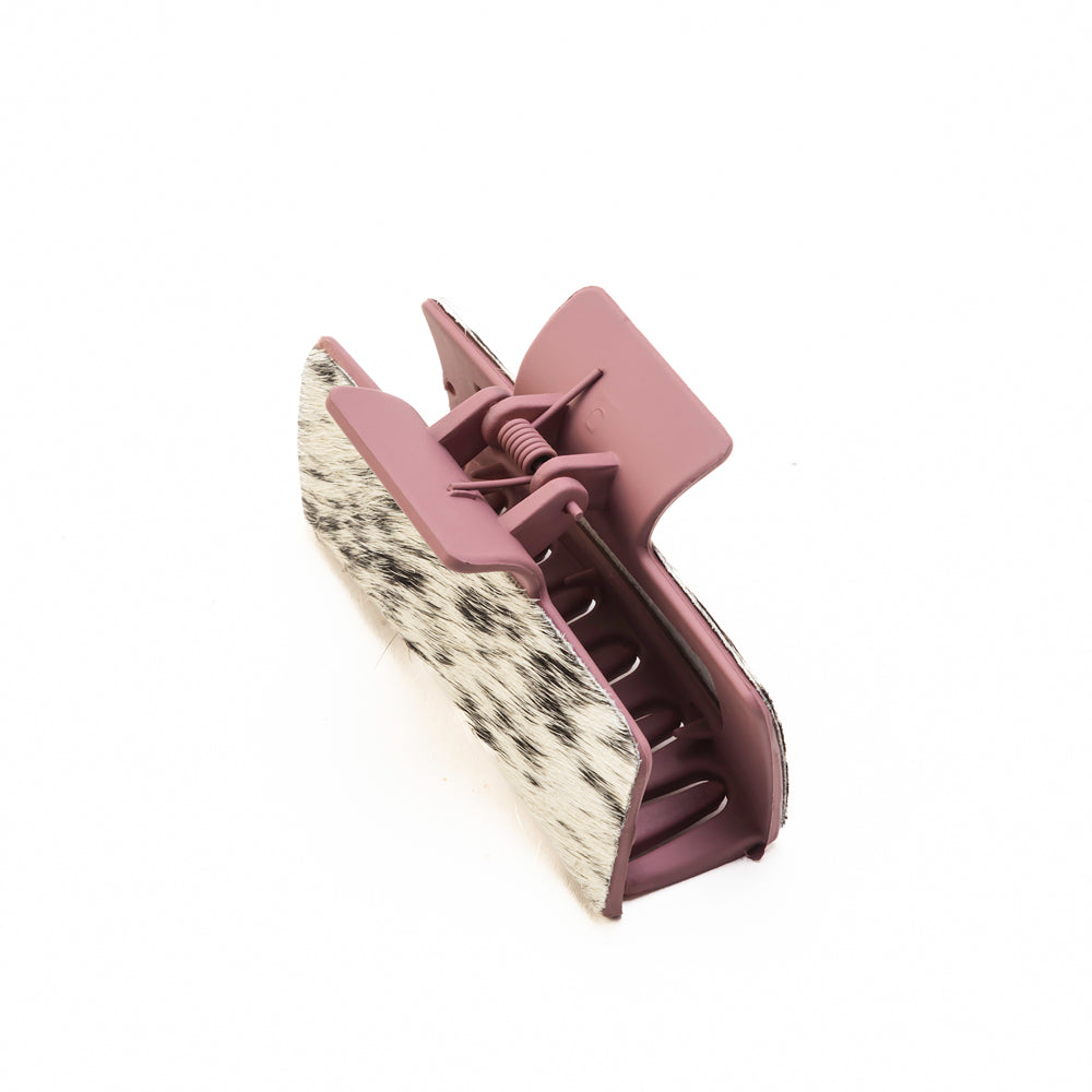 High Vista Hair Comb Clip In Peach and Brown - Myra USA
