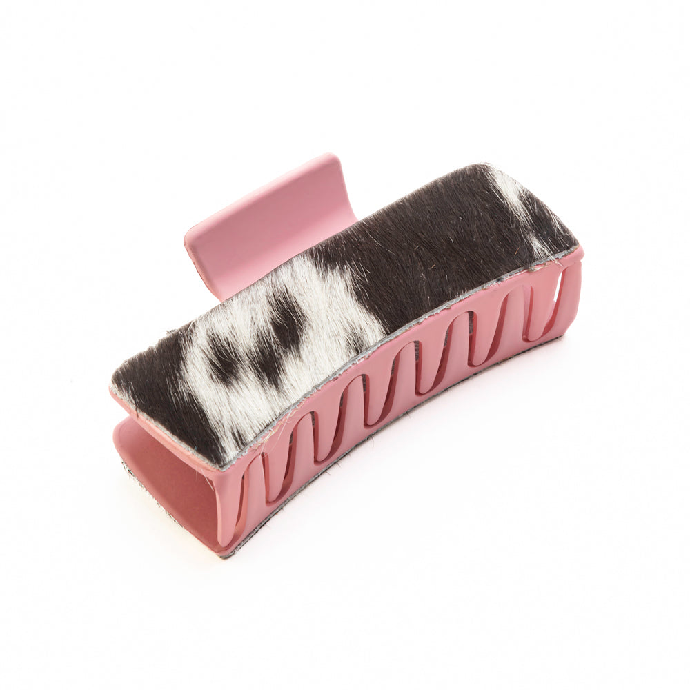 High Vista Hair Comb Clip In Pink and Brown - Myra USA