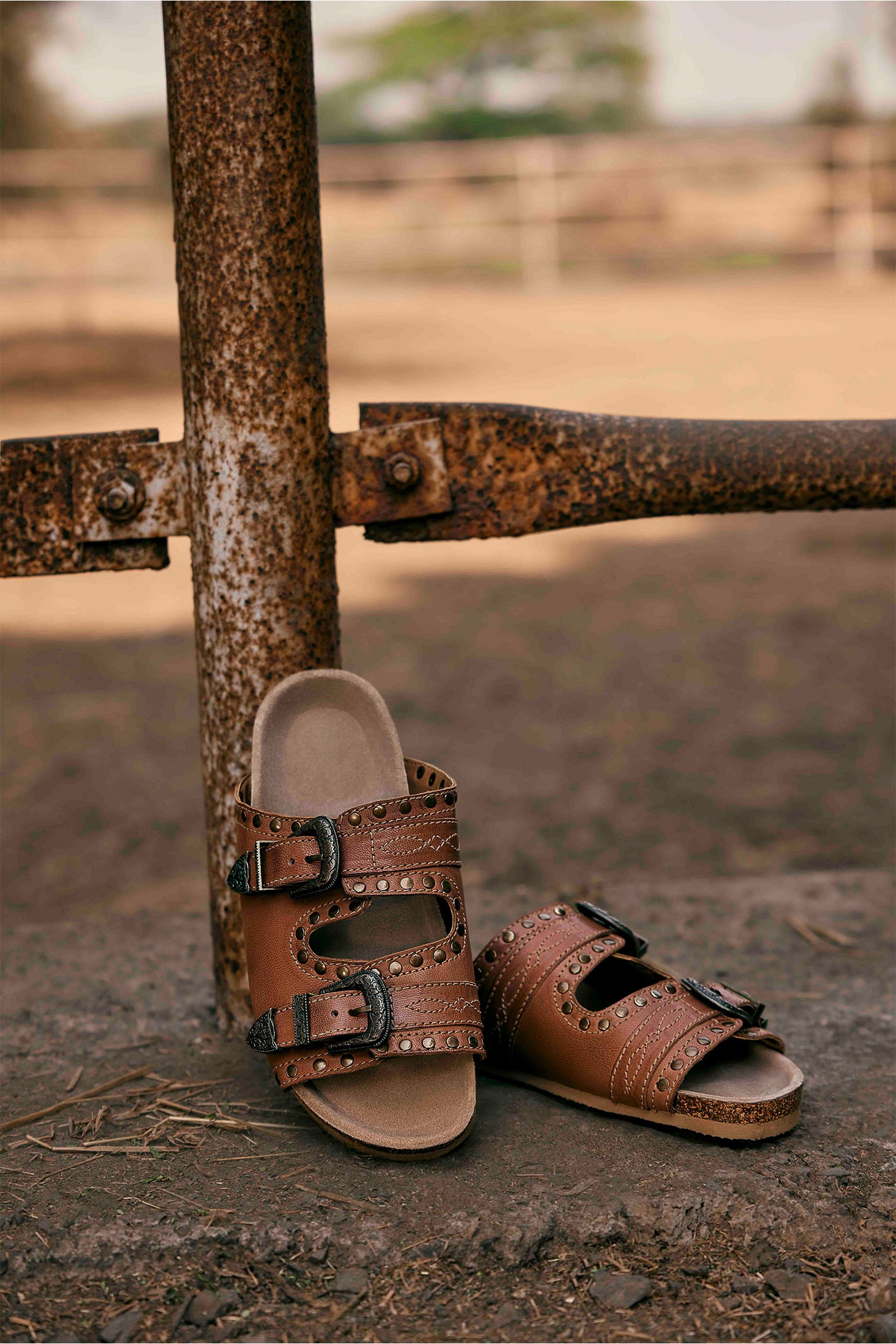Great Sonora Sunset Sandals In Tan - Myra USA