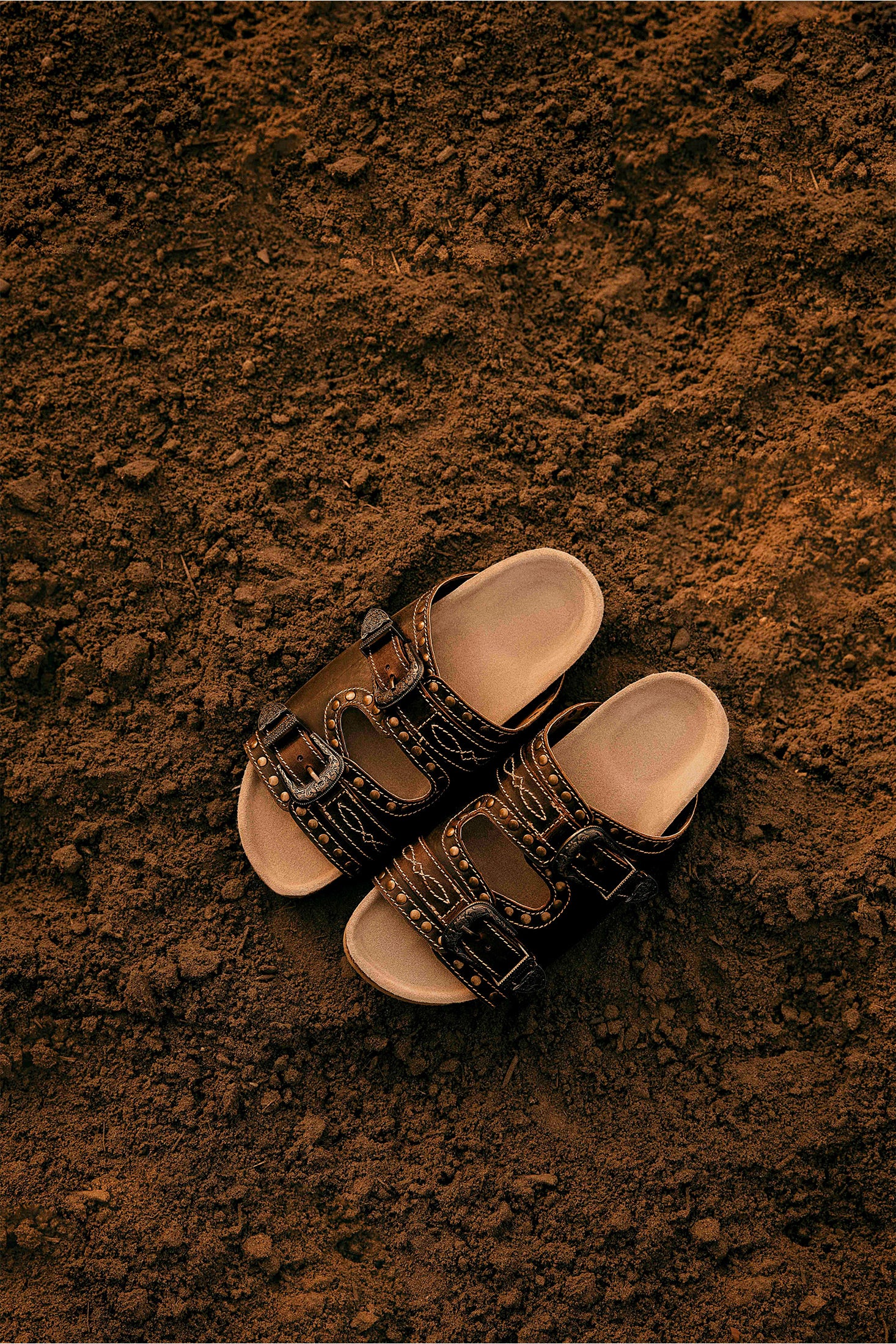 Great Sonora Sunset Sandals In Brown - Myra USA