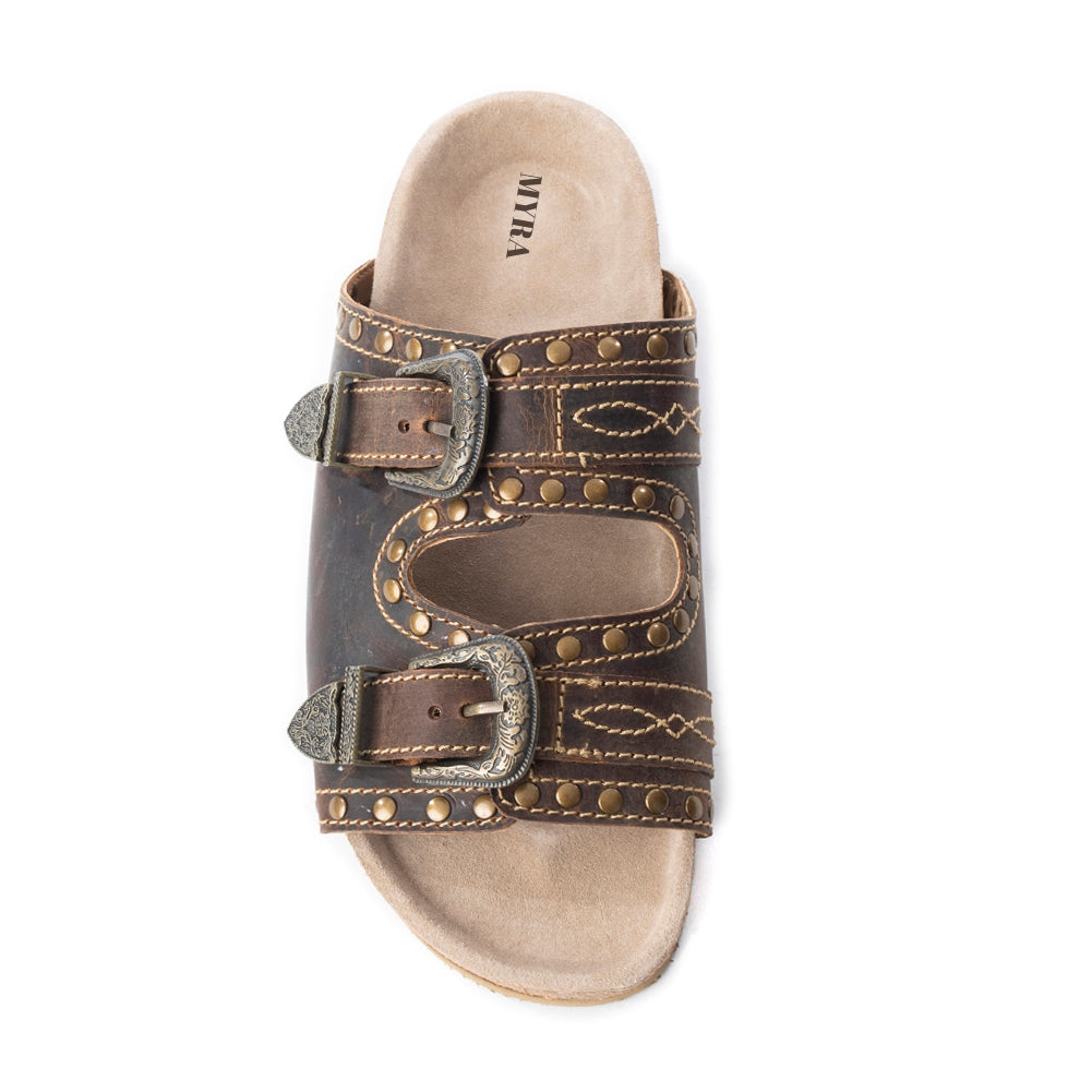 Great Sonora Sunset Sandals In Brown - Myra USA