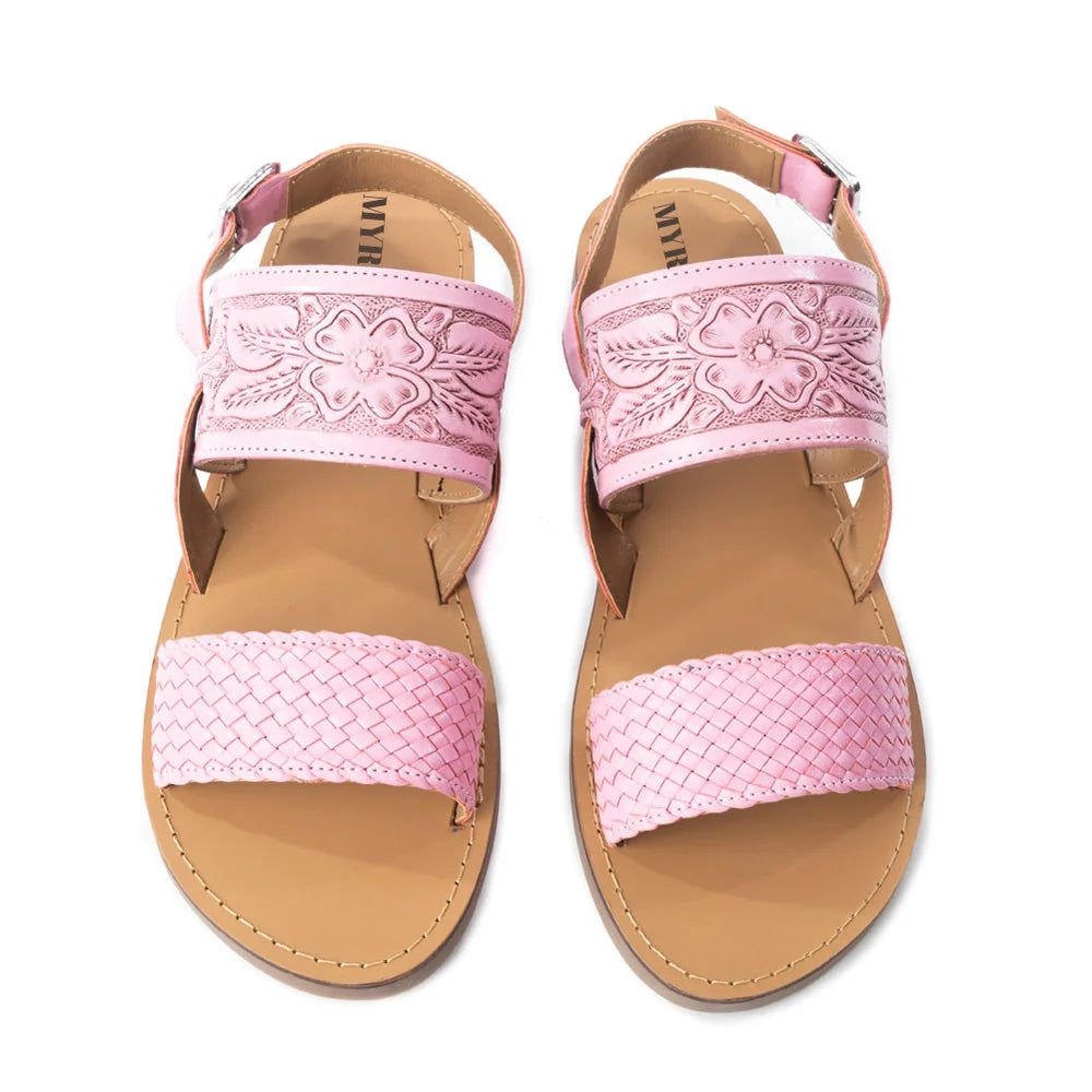 Eagle Flight Sandals In Pink - Myra USA