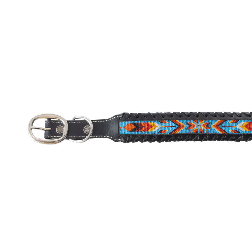 Running Wind Dog Collar In Black - Myra USA