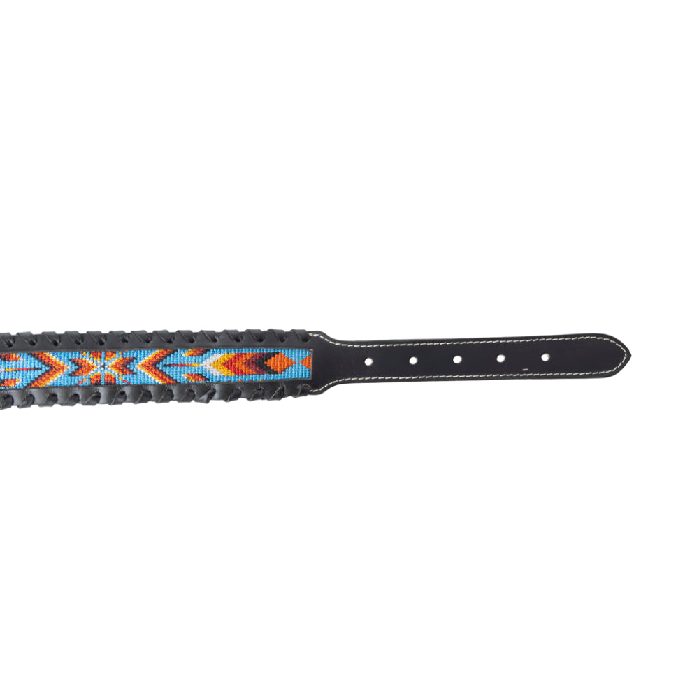 Running Wind Dog Collar In Black - Myra USA