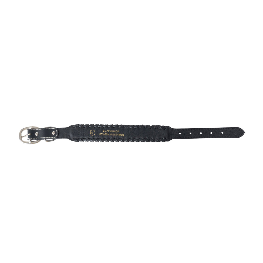 Running Wind Dog Collar In Black - Myra USA