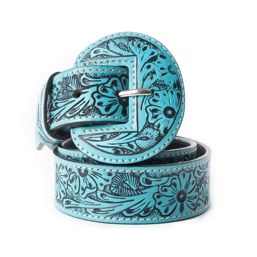 Talon High Desert Men's Belt In Turquoise - Myra USA
